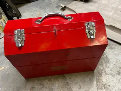 BRENTWOOD METAL TOOLBOX, View more