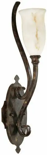 Two Murray Feiss WB1172PAL One Light Alhambra Wall Scone, View more