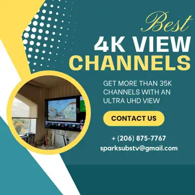 Best IPTV with Latest content , View more