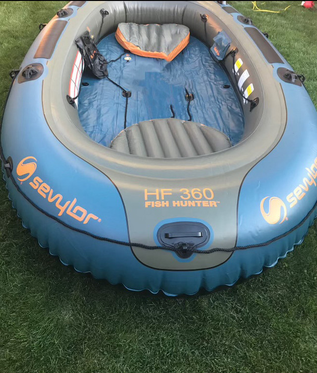 Sevylor hf360 brand new inflatable boat serious inquiries only in Water Sports in Markham / York Region