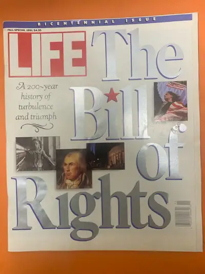 Vintage LIFE Magazine Fall Special 1991 Bicentennial Issue, celebrating the 200th anniversary of the...