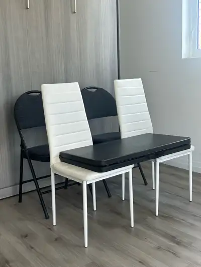 2 Chair Sets + Foldable Table, View more