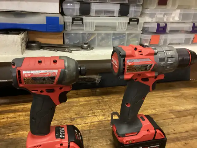 MILWAUKEE M18 FUEL SURGE IMPACT DRIVER and 1/2” HAMMER DRILL KIT in Power Tools in Barrie - Image 8