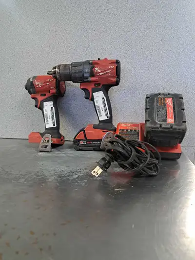 2pc Milwaukee Drills ( 31423863), View more