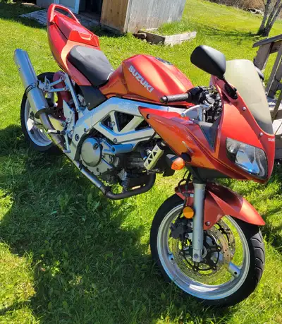 I am selling my Suzuki SV650, a sleek and sporty motorcycle perfect for enthusiasts, it comes with a...
