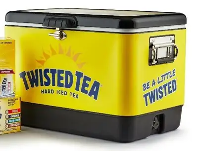 Twisted Iced Tea 51 L Koolatron Stainless-steel Ice Cooler (NEW), View more