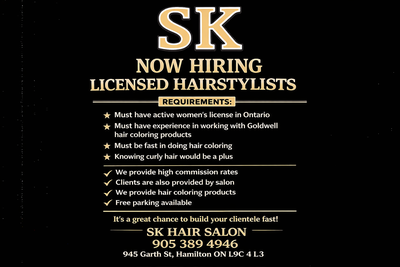 Licensed Hairstylist Job, View more