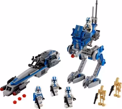 New in box. Out of stock online. One unique fig. Stage an epic battle between elite 501st Legion Clo...
