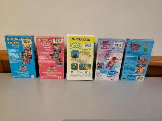 Vintage Kids 4PC Lot VHS BANANAS IN PYJAMAS, TELETUBIES, BARNEY, in CDs, DVDs & Blu-ray in St. Catharines - Image 11