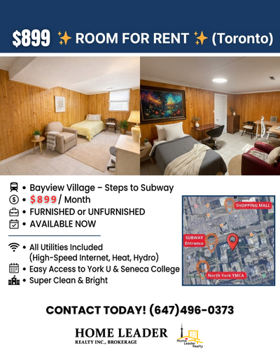 ✨ AMAZING VALUE in Bayview Village: $899 ALL-IN! ✨ Looking for an affordable, stress-free place in T...