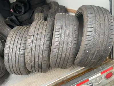 A set of 4 Nokian All Season Tires with tons of tread all evenly worn barley driven in pretty much n...