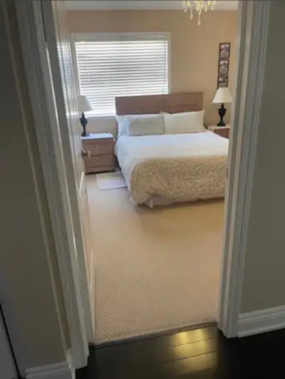 Room for rent with attached washroom for girls only. Availability: Mar-1st.