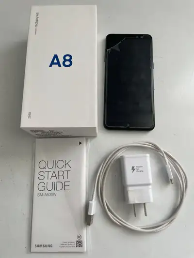 SAMSUNG GALAXY A8 CELL PHONE (Like NEW), View more