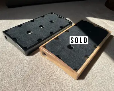 Solid Oak Pedalboards - 1 available!, View more