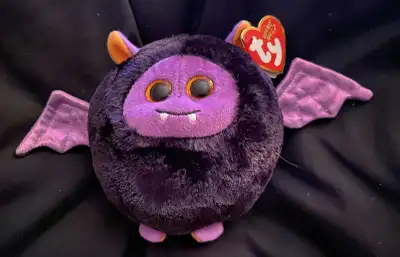Beanie Ballz Vampire Bat 5” Ball Plush New with Tags, View more