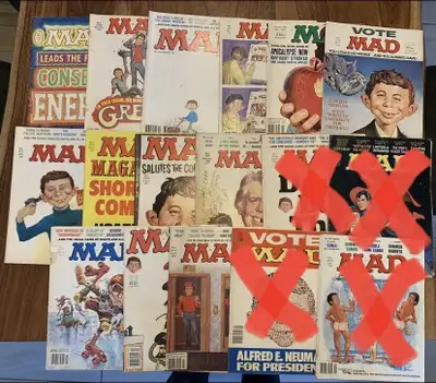 Issues form 70’s/80’s. Various Conditions.