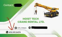 Crane Rental Service Available