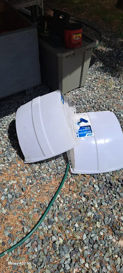 2 rv vent covers like new