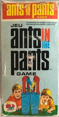 ANTS IN THE PANTS jeu / game (1970) de Schaper