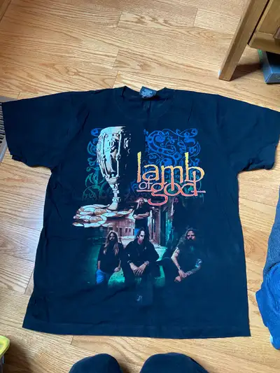 Lamb of God Band T-Shirt - Size Large, View more