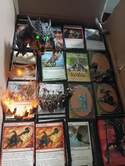 I Have About 15 thousand Magic cards for sale plus Big magic cards and Pokémon cards from 98 im aski...