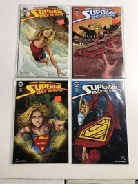 Super girl comic set