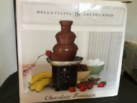 Chocolate fountain made by Bella Cucina