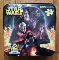 Star Wars Double Sided Jigsaw Puzzle 500 Pieces Darth Vader