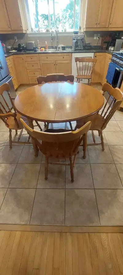 Solid Maple Dining Set, View more