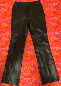 Women’s Leather Pants Size Small Danier