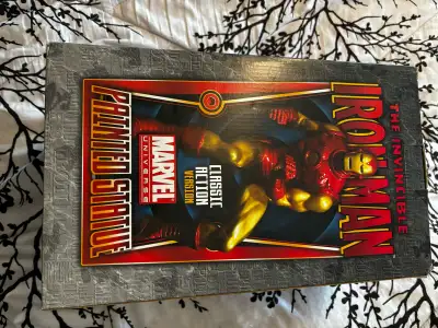 This Bowen Designs Classic Action Version Iron Man Painted Statue is a must-have for any Marvel coll...