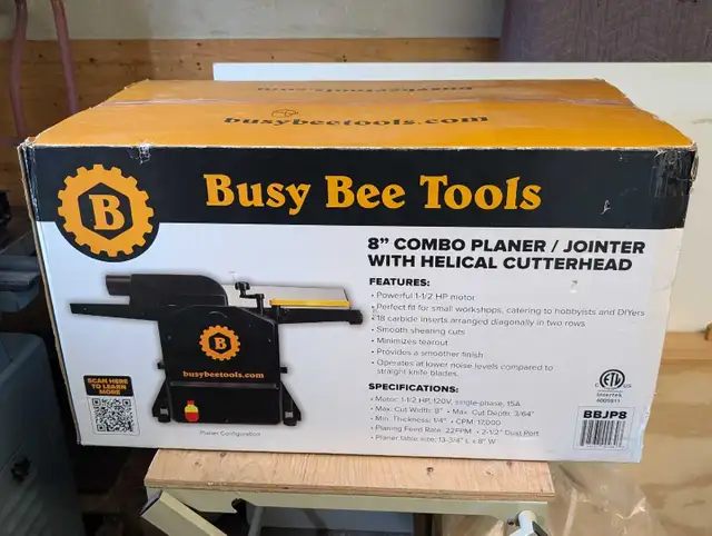 Combo jointer / planer in Power Tools in Peterborough - Image 2