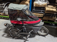 Unique XL Cargo Bicycle, converts into stroller *as-is*