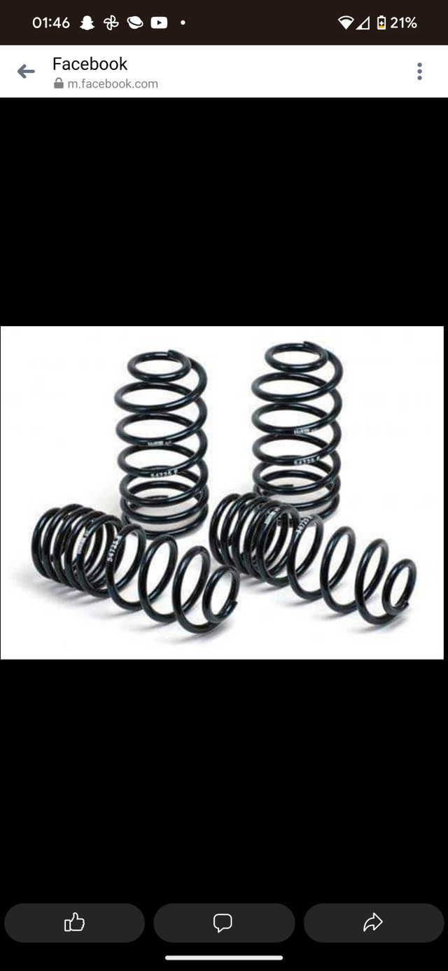 2010-2013 Mazda 3 H&R Sport Lowering Springs in Other Parts & Accessories in Saint John