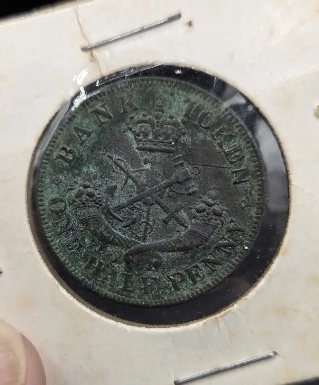 1850 Upper Canada 1/2 penny64606498571905123