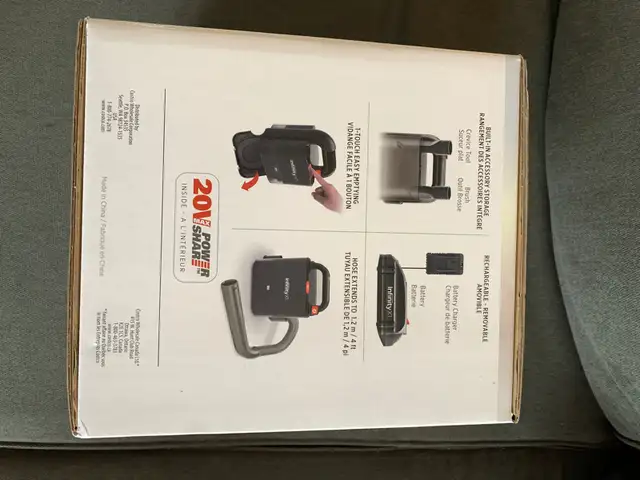 Infinity X1 PowerPro Vac Costco in Other Parts & Accessories in Ottawa - Image 4