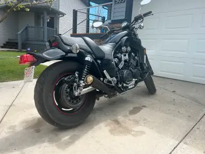 2006 Yamaha Vmax 1200cc. Only 12,700km. Everything works. Really clean bike. Hate to sell it but jus...