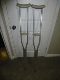 Light weight aluminum crutches