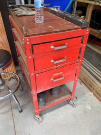 ANTIQUE SNAP ON TOOL CART