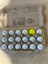 18 Pro V1X golf balls