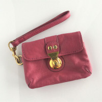 Women's Mini Wristlet Wallet ALDO Pink Leather