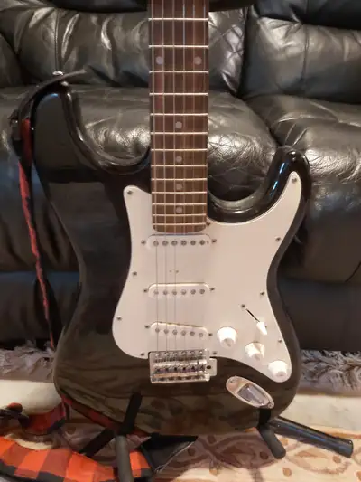 Nova 6-String Electric Guitar w/ Black New Carring Bag + Stand, View more