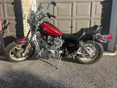1998 Yamaha virago for sale. Has 23161 km. New battery last year. Asking $2200 obo.