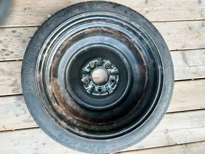 Spare tire from an 08 Mazda 6 as shown. T115/70D16
