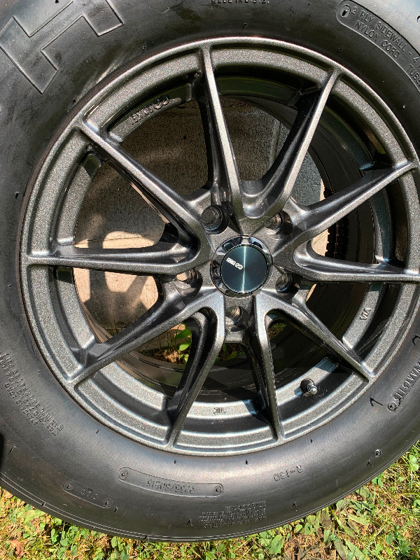 4 - 15 inch Enkei Rims and Drag Radials in Tires & Rims in Kingston - Image 2