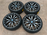 Brand new 20” BMW wheels and Pirelli P Zero tires