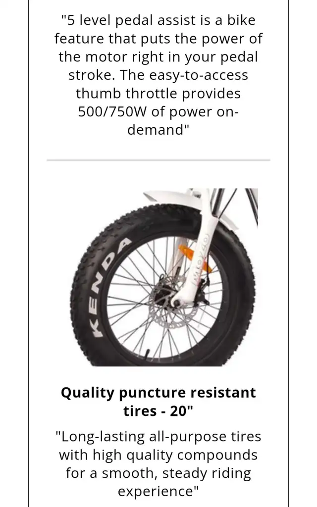 Fat Tire folding Electric bike in eBike in Calgary - Image 7