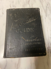 Antique AUDELS Automotive Guide