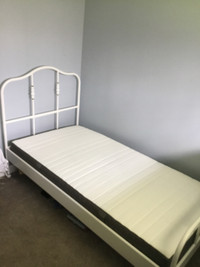 IKEA Twin Bed frame and mattress