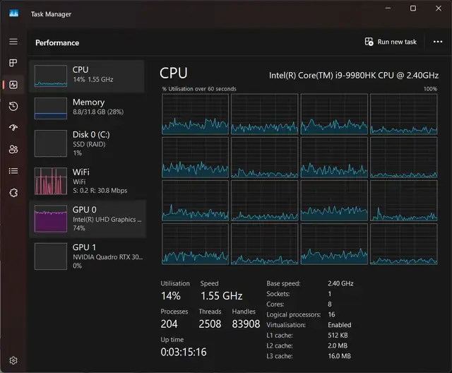 RTX3000 Dell Precision 7540 Workstation Laptop in Laptops in Edmonton - Image 6